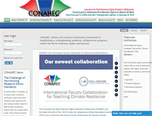 Tablet Screenshot of conahec.org